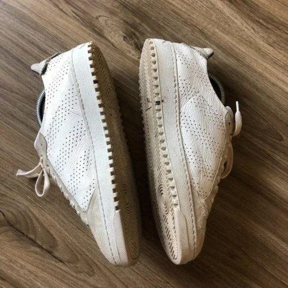 Off White Virgil Abloh Arrow Perforated Sneakers
